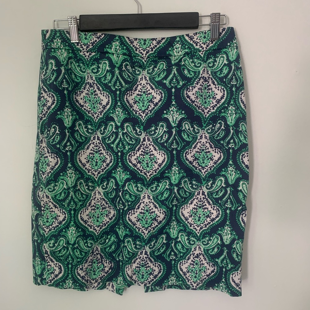 J.Crew cotton pencil skirt